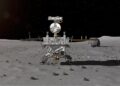 epa07258456 A handout photo made available by the Lunar Exploration and Space Engineering Center of China National Space Administration (CNSA) on 02 January 2019 shows an artist impression of the rover for China's Chang'e-4 lunar probe. China's Chang'e-4 lunar probe is expected to make the first-ever soft landing on the far side of the moon in coming days.  EPA/China National Space Administration / HANDOUT  HANDOUT EDITORIAL USE ONLY/NO SALES