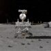 epa07258456 A handout photo made available by the Lunar Exploration and Space Engineering Center of China National Space Administration (CNSA) on 02 January 2019 shows an artist impression of the rover for China's Chang'e-4 lunar probe. China's Chang'e-4 lunar probe is expected to make the first-ever soft landing on the far side of the moon in coming days.  EPA/China National Space Administration / HANDOUT  HANDOUT EDITORIAL USE ONLY/NO SALES